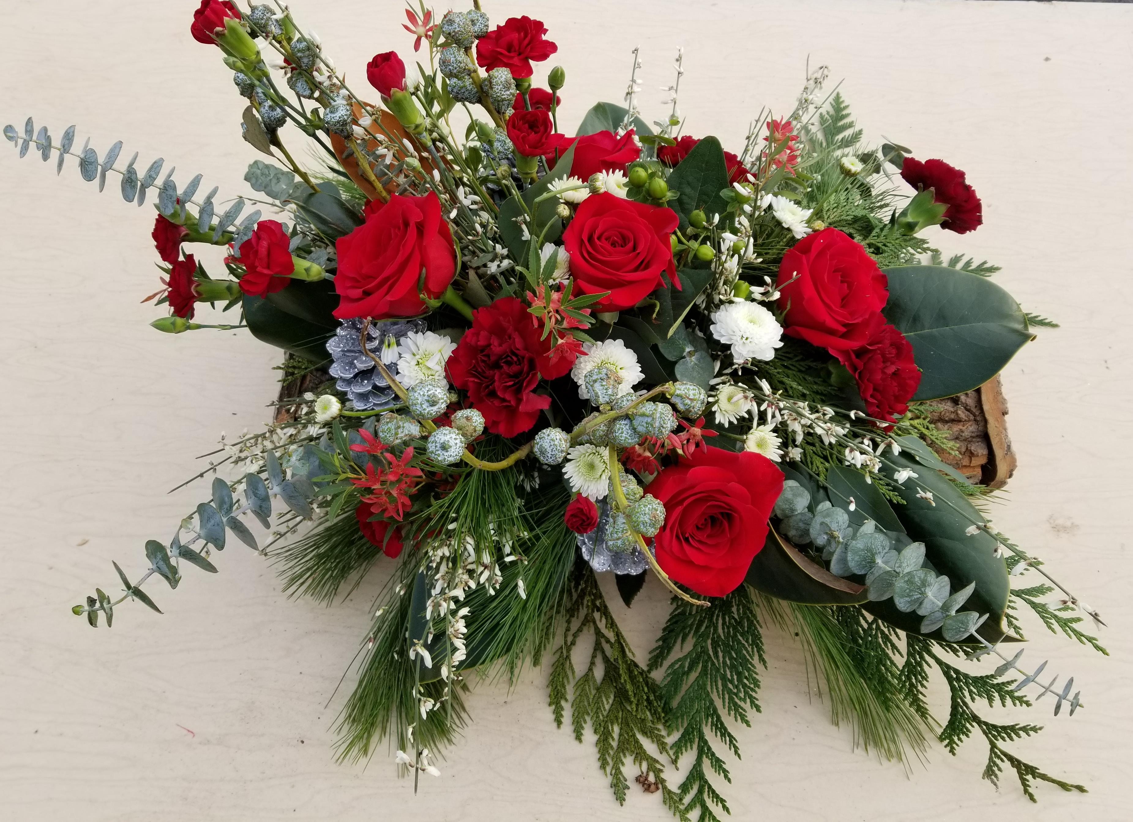 christmas flower table decorations